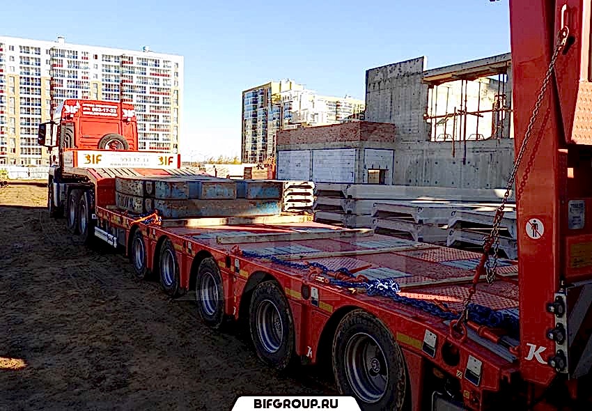 Трал компании Биф - вид сзади