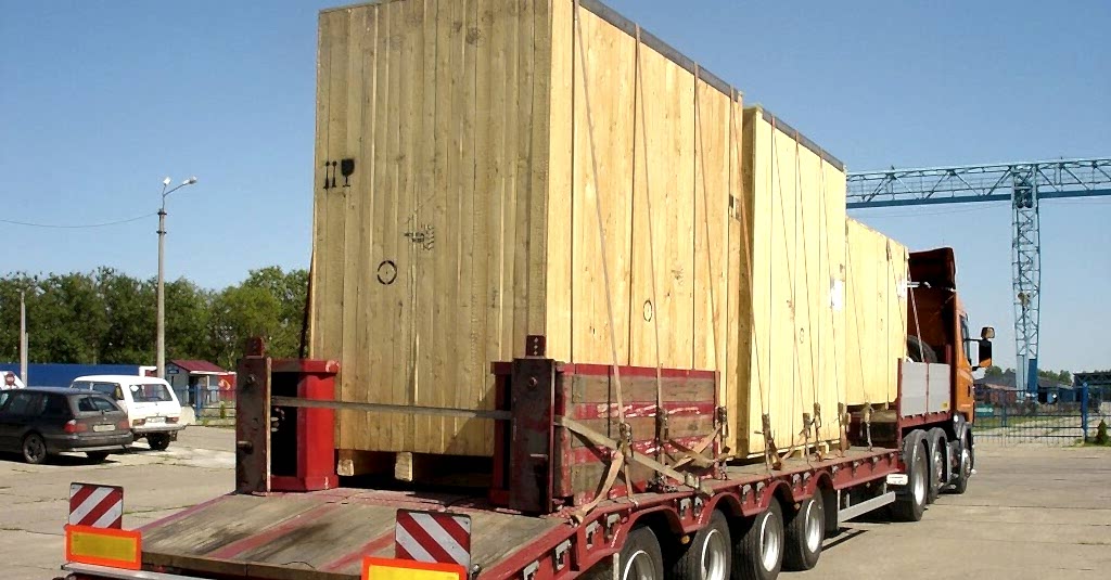 Негабаритный груз в СПб тралом