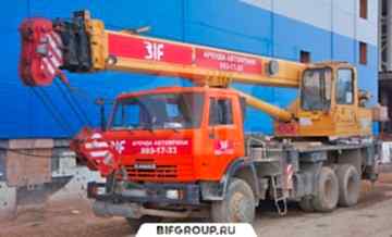 Аренда автокрана Галичанин КС-55713-1В Галичанин на базе шасси Камаз-65115 25 тонн