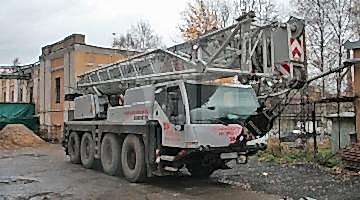 Автокран Liebherr LTM 1060-2 Аренда автокрана Liebherr грузоподъемностью 60 тонн