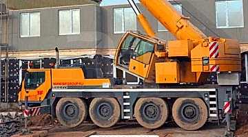 Автокран Liebherr LTM 1070-4.1 Аренда автокрана грузоподъемностью 70 тонн