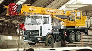 Галичанин-Маз 25т / 21,7 + 9 м Аренда автокрана грузоподъемностью 20 тонн