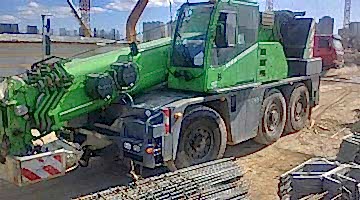 Аренда крана 40 тонн Аренда крана Terex-Demag 40 тонн