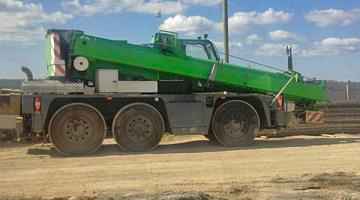 Аренда крана 40 тонн Аренда крана Terex-Demag 40 тонн