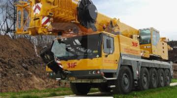 Автокран Liebherr ltm 1100-4.1 Аренда автокрана Liebherr грузоподъемностью 100 тонн