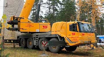 Аренда автокрана Grove GMK4100L грузоподъемностью 100 тонн GROVE GMK4100L - аренда автокрана, стрела 60 м, грузоподъемность 100 тонн.