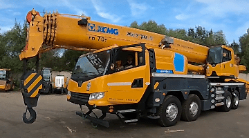 Автокран XCMG XCT70 S Аренда автокрана XCMG XCT70 S грузоподъемностью 70 тонн
