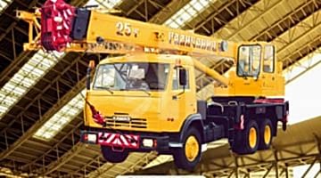 Галичанин-Камаз 25т/21,7м + 9м Аренда автокрана Галичанин-Камаз 25 т / 21,7 м + 9 м грузоподъемностью 25 тонн