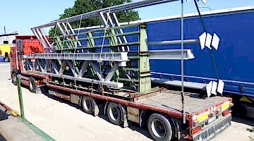 Перевозка металлоконструкций