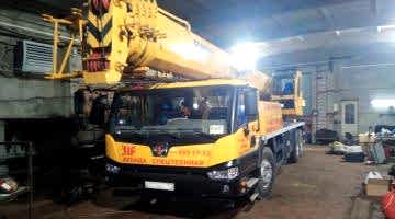 Аренда автокрана XCMG грузоподъемностью 40 тонн