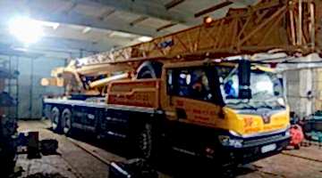 Аренда автокрана XCMG грузоподъемностью 40 тонн