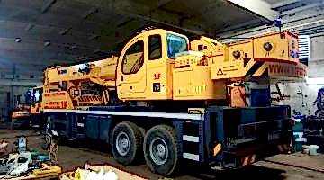 Аренда автокрана XCMG грузоподъемностью 40 тонн