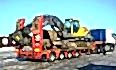 Перевозка спецтехники на трале