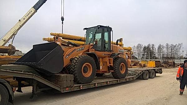 Перевозка погрузчиков